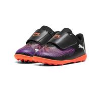 PUMA Future 8 Play TT V INF, Zapatillas de fútbol Unisex bebé, Black White-Glowing Red, 21 EU