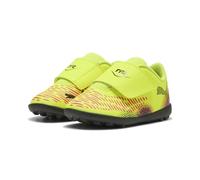 PUMA - Future 8 Play TT V INF, Zapatillas de fútbol Unisexo, Yellow Alert-PUMA Black-Sun Struck,