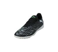 PUMA Future 8 Play TT, Zapatillas de fútbol Unisex Adulto, Black Silver-Fluo Green, 46 EU