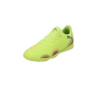 PUMA - Future 8 Play TT, Zapatillas de fútbol Unisexo, Yellow Alert-PUMA Black-Sun Struck,