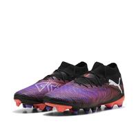 Puma - Future 8 Pro FG/AG, Zapatillas de fútbol Unisexo, Puma Black-Puma White-Glowing Red,