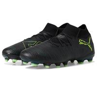 PUMA Future 8 Pro Firm, tenis de fútbol para hombre, Negro/luz efervescente/terreno verde, 40.5 EU