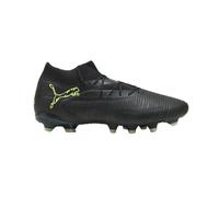 PUMA Future 8 Pro Firm, tenis de fútbol para hombre, Negro/luz efervescente/terreno verde, 42 EU