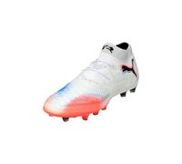 Puma - Bota de fútbol Future 8 Ultimate AG, Unisex, White-Black-Glowing Red, 7 UK