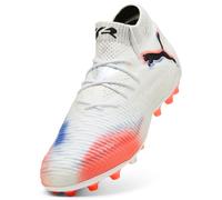 PUMA FUTURE 8 ULTIMATE MG Football Boots Unisex, Calzado, Blanco/Negro/Glowing Rojo, 40.5 40.5