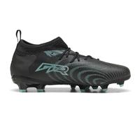 Puma Future 9 Match FG/AG JR - Tenis de fútbol, Color Negro y Blanco Menta, Talla 2.5 de Reino Unido