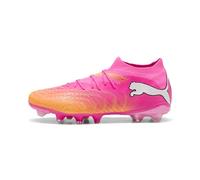 PUMA Future 9 Match FG/AG - Tenis de fútbol Unisex Poison Pink-Sun Stream-Bright Aqua White, Talla 8 de Reino Unido, Poison Pink Sun Stream Bright Aqua Puma White, 42 EU
