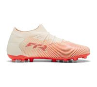 Puma Future 9 Match MG - Tenis de fútbol Unisex, Color Blanco Almendra SUGARED - Ultra Red Black, Talla 9 de Reino Unido