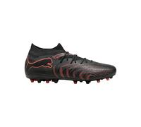 PUMA Future 9 Match MG - Tenis de fútbol Unisex, Color Negro y Rojo Brillante, Gris Fuerte, Talla 9 de Reino Unido, Puma Negro Rojo Brillante Gris Fuerte, 43 EU