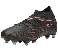 PUMA Future 9 Match MXSG - Tenis de fútbol Unisex, Color Negro y Rojo Brillante, Gris Fuerte, Talla 9 de Reino Unido, Puma Negro Rojo Brillante Gris Fuerte, 43 EU