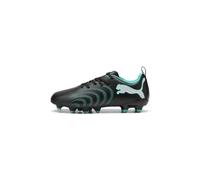 Puma Future 9 Play FG/AG JR - Tenis de fútbol, Color Negro y Blanco Menta, Talla 3