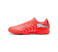 PUMA Future 9 Play TT - Tenis de fútbol Unisex, Color Rojo, Blanco, Negro y Plateado, Talla 10 de Reino Unido, Rojo Brillante Puma Blanco Puma Negro Puma Plata, 44.5 EU