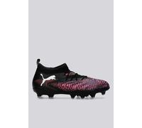 PUMA Future 8 Match FG/AG JR, Zapatillas de fútbol, Black White-Glowing Red, 38 EU