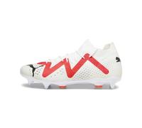 PUMA Future Match Mxsg, Zapatillas de fútbol Hombre, White Black Fire Orchid, 47 EU