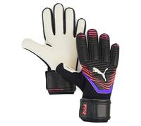 PUMA - Future Match NC, Guantes de Portero Niños, PUMA Black-Glowing Red-Purple Glimmer, 7-042067