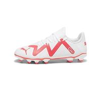 PUMA Future Play FG/AG, Zapatillas de fútbol, Blanco Fuego Orquídea, 37 EU