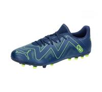 Puma Future Play MG - Zapatos de fútbol para Hombre, Azul Persa Pro Verde, 45 EU