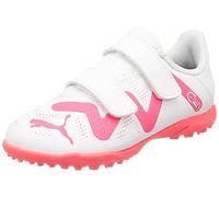 PUMA Future Play TT V Jr, Zapatillas de fútbol, Orquídea de Fuego Blanca, 37.5 EU