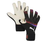 PUMA Future Pro SGC, Guantes de Portero Niños, PUMA Black-Glowing Red-Purple Glimmer, 8.5