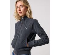 Puma Cazadora vaquera FUTURE.PUMA.ARCHIVE Washed Twill Short Jacket in Negro EU S