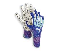 PUMA - Future Ultimate NC, Guantes de Portero Niños, Bluemazing-Sunset Glow-Electric Peppermint, 9-041923