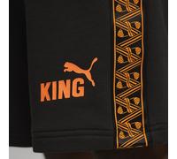 PUMA Galatasaray SK KING Sweat Shorts Men, Sport, Negro/Rojo Rhythm/Intense Naranja, M M