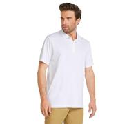 PUMA Gamer Polo Camisa Abotonada, Blanco Brillante, M para Hombre