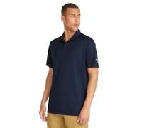 PUMA Polo Gamer Camisa Abotonada, Navy Blazer, L para Hombre