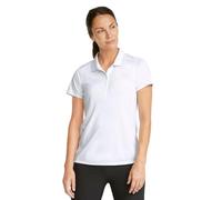 PUMA Gamer Polo Camiseta de Golf, Blanco Brillante, S para Mujer