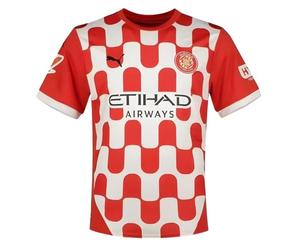 PUMA Girona - Camiseta local para hombre 2024/25, rojo, S