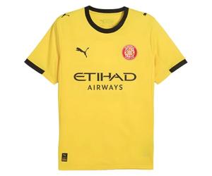 PUMA Girona FC 2025-2026 - Camiseta de fútbol 2ª equipación, talla L, color amarillo