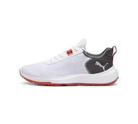 Puma Fusion Crush Sport Wide, Zapato DE Golf Hombre, White Dark Coal, 43 EU Ancho
