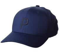 Puma Golf Gorra Tech P Snapback para Hombre, Azul Marino, Talla única