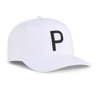 PUMA Gorra de golf Heritage P Tech para hombre, Accesoiros, Blanco, Adult Adult