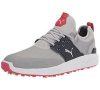 PUMA Golf Ignite Articulate- Zapatos de Golf para Hombre, Blazer Puma Silver Navy de Talle Alto, 44 EU