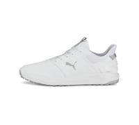 Puma Golf Ignite Elevate - Zapatos de Golf para Hombre, White Silver Navy, 44 EU
