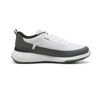 Puma Golf Puma Gruve Sport zapatos de golf para hombre, blanco/gris, Sin tacos, 42, Estándar