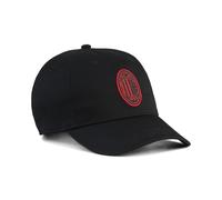 PUMA Gorra AC Milan Essentials juvenil, Accesoiros, Negro, OSFA