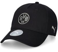 Puma - Gorra BVB Borussia 2025-2026, Unisex, Black-Flat Medium Gray