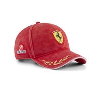 PUMA Gorra con visera Scuderia Ferrari Replica Monza Lewis Hamilton, Accesoiros, Rojo, OSFA
