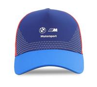 PUMA - Gorra de béisbol, Color Rojo y Azul, BMW Motorsport