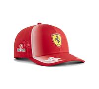 PUMA Gorra de béisbol Scuderia Ferrari HP Replica Leclerc, Accesoiros, Rojo, OSFA