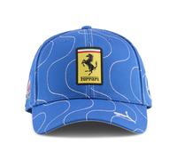 PUMA Gorra de béisbol Scuderia Ferrari HP Replica Monza, Accesoiros, Azul, OSFA OSFA