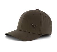 PUMA Gorra de béisbol unisex Metal Cat Flexfit (Dark Olive, XS-S), verde oscuro, XS-S