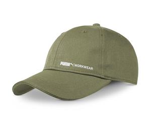 PUMA Gorra de béisbol unisex para hombre y mujer, con visera de algodón 100%, ajustable, ideal para el trabajo al aire libre y el tiempo libre, gorra de béisbol con logotipo, verde oliva, Talla única