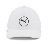 PUMA Gorra de golf Circle Cat Tech, Accesoiros, Blanco, Adult Adult
