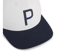 PUMA Gorra de golf Crafted P para hombre, Accesoiros, Blanco, Adult Adult