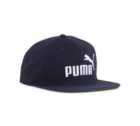 PUMA Gorra de visera plana ESS con logotipo n.º 1, Accesoiros, Azul, OSFA OSFA