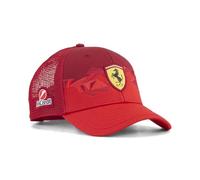 PUMA Gorra Edición Especial Scuderia Ferrari F1 - GP de Las Vegas 2025 - Rojo - Talla Única