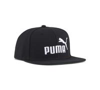 PUMA Gorra Essentials de visera plana con logo n.º 1, Accesoiros, Negro, OSFA OSFA